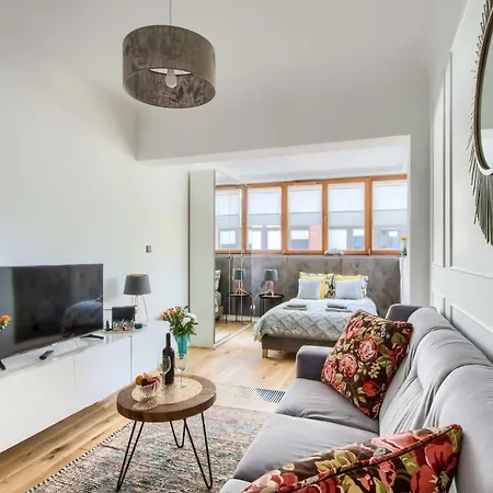 Centrum Pawia Deluxe- W Studiu Wentylator-fan Apartman *