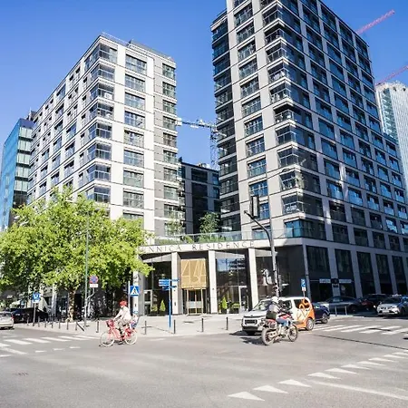 アパート Vipwarsawapartments Amber Mennica *